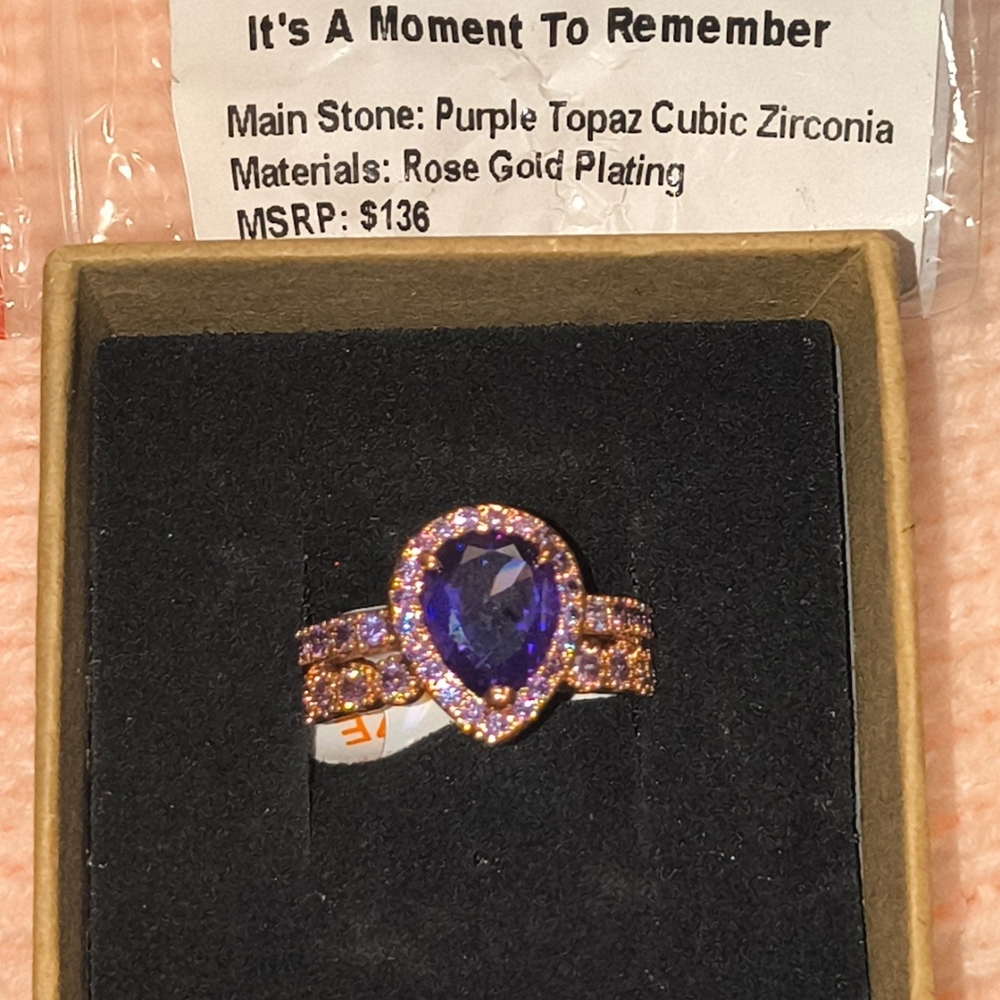 Bomb party Ring "It's a moment to remember" RG65675 size 6 NEW DESIGN